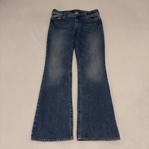 Silver Jeans Suki Mid Rise Bootcut Blue Denim Jeans 32x34 Casual Y2K Spring